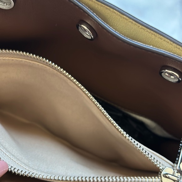 Small Lee Radziwill Embossed Leather Double Bag
Brown Shale - Picture 9 of 12